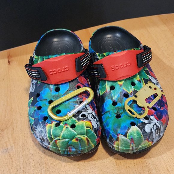 Flaps Crocs Classic All Terrain Desert Trip 208069 Tropical Succulent - Picture 2 of 4